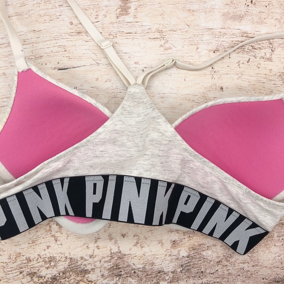 Pink Victoria's Secret Front Clasp Bra - Picture 4 of 6